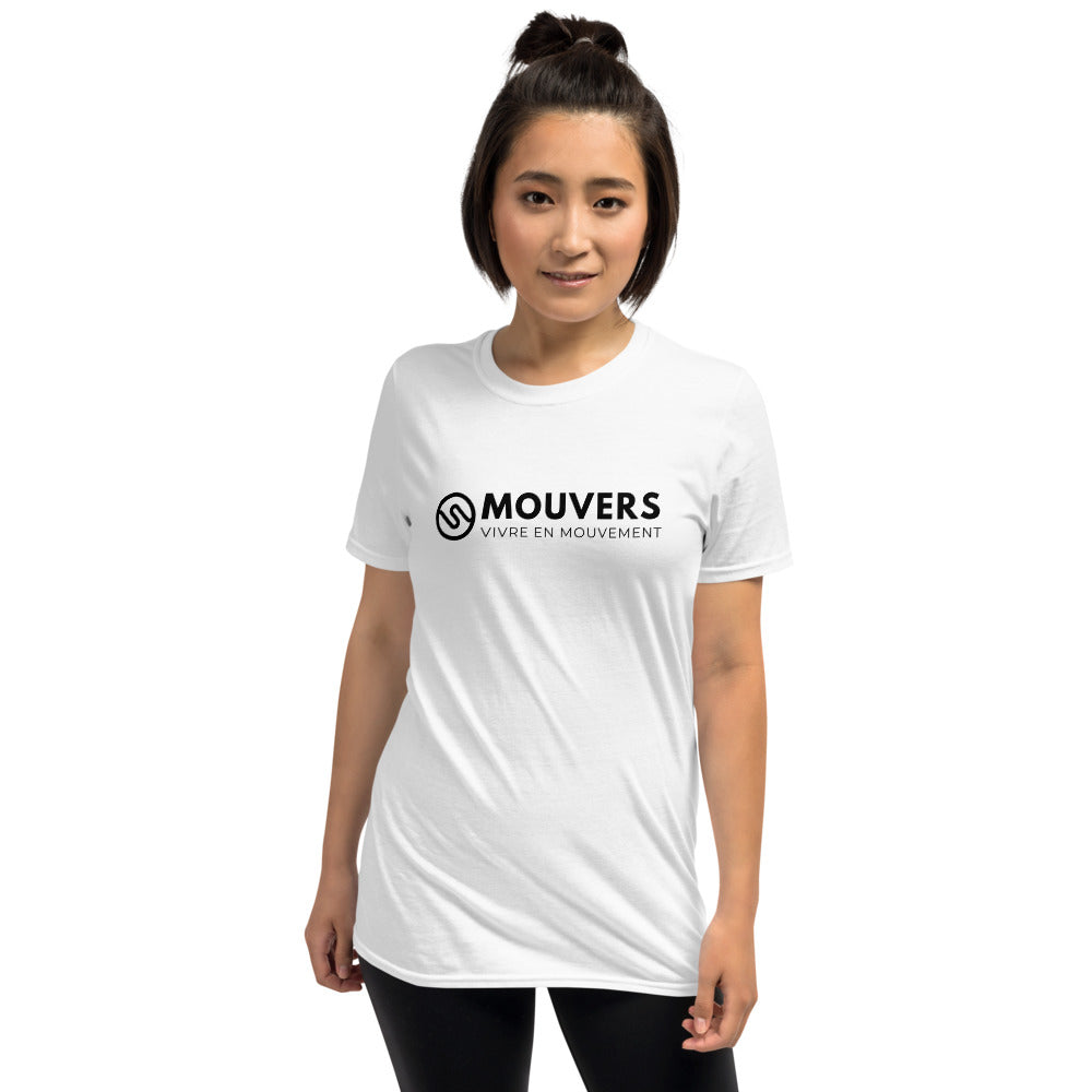 T-shirt Officiel MOUVERS Blanc (Unisexe)