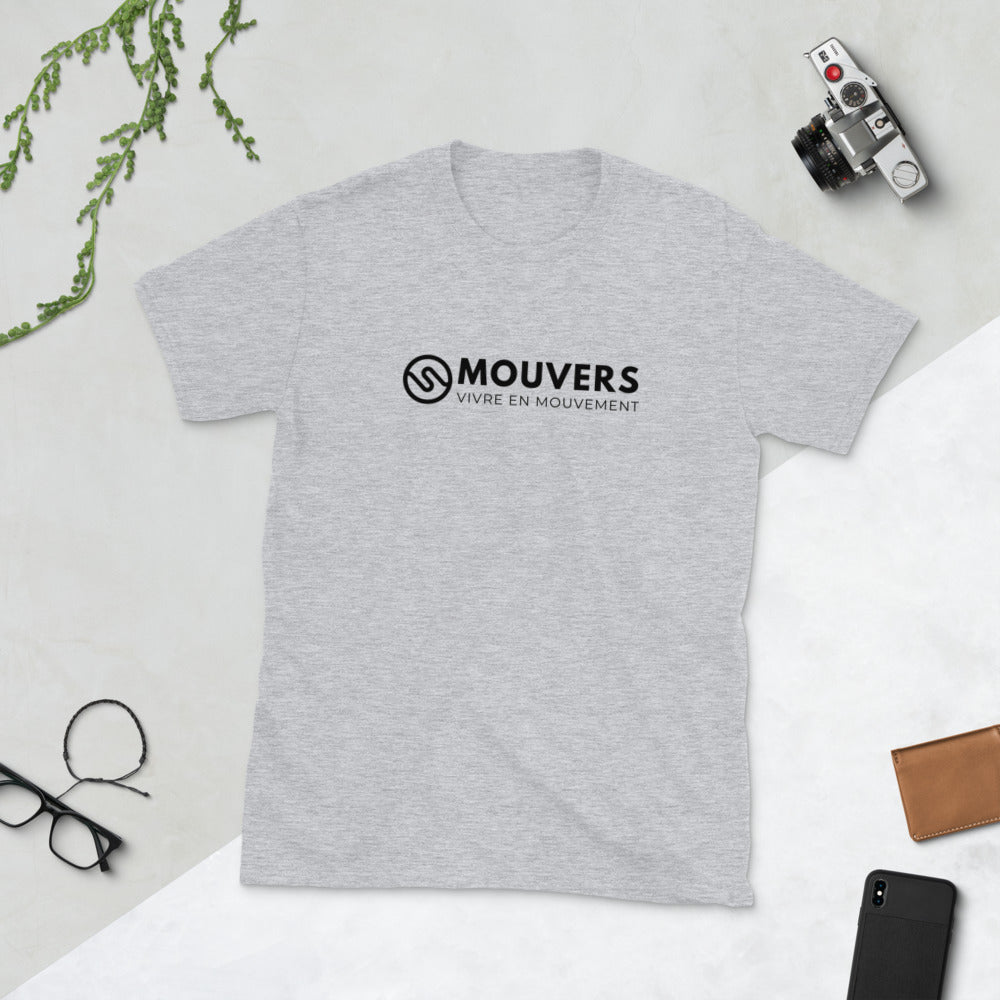 T-shirt Officiel MOUVERS Blanc (Unisexe)