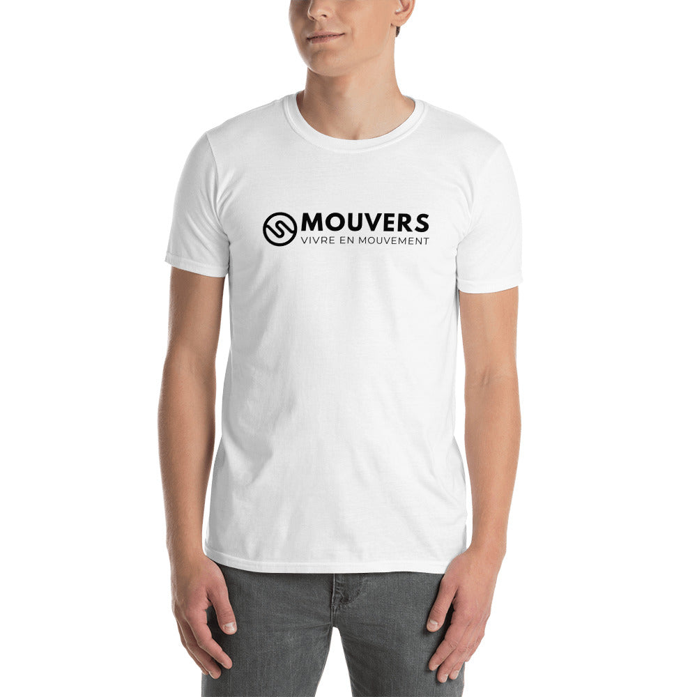 T-shirt Officiel MOUVERS Blanc (Unisexe)