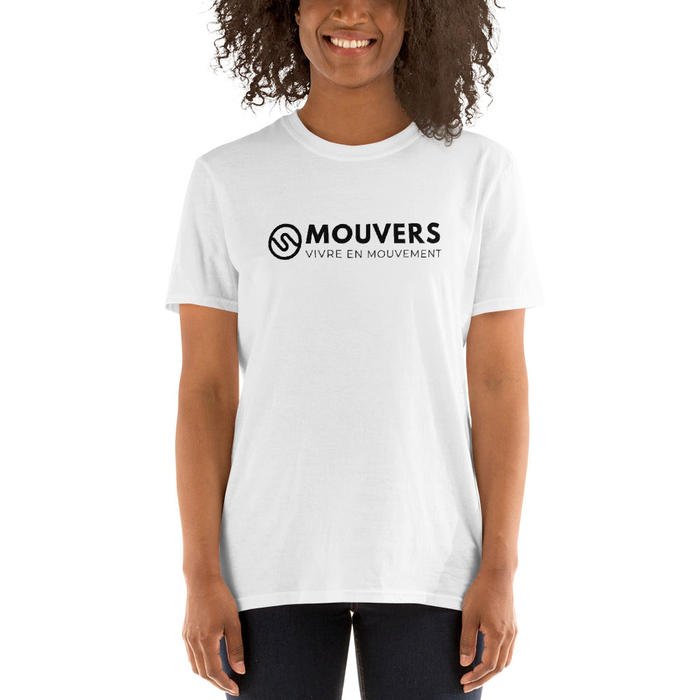 T-shirt Officiel MOUVERS Blanc (Unisexe)